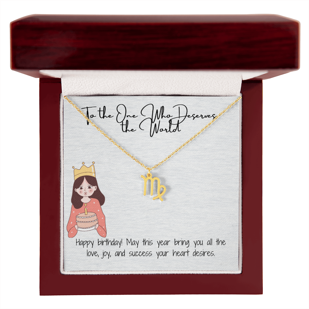 "Radiance Birthday Necklace"
