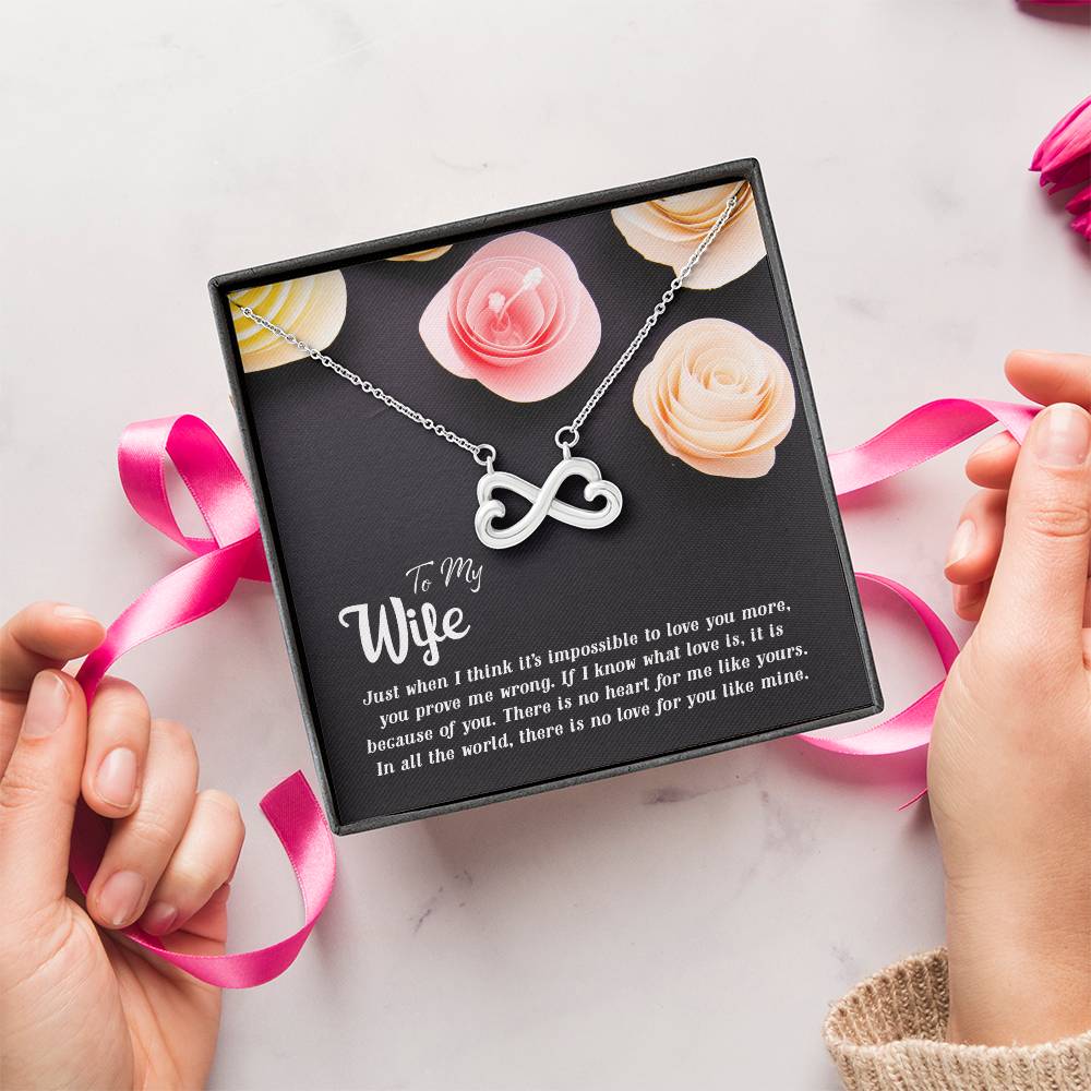 Endless Love Necklace – For My Beautiful Wife