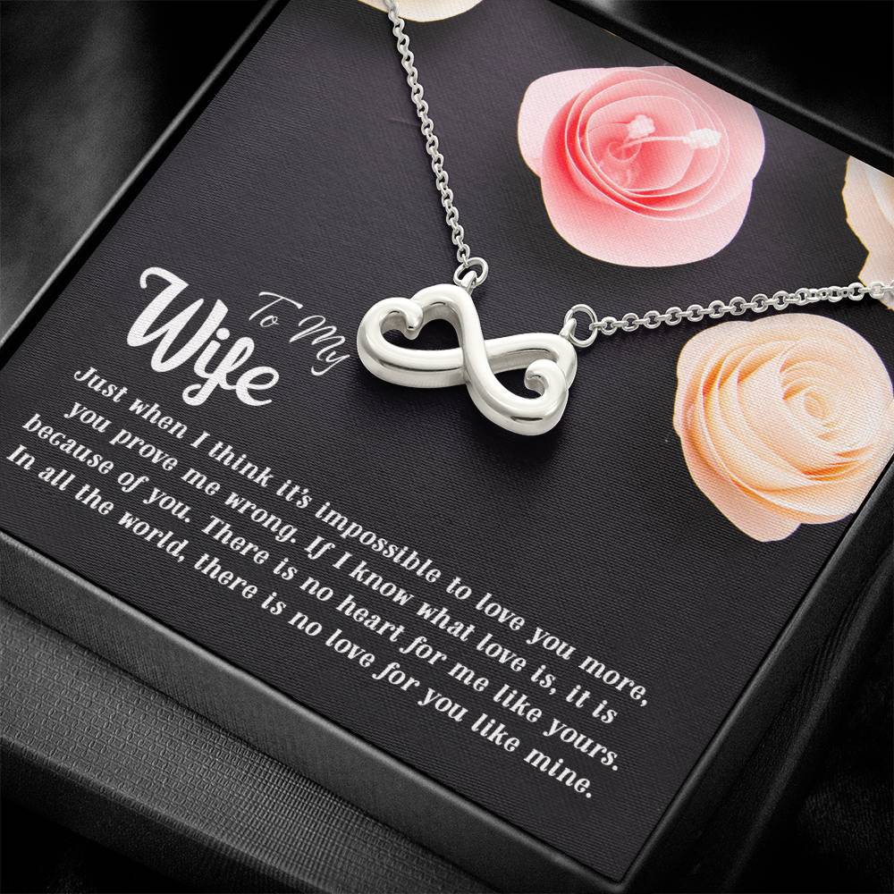 Endless Love Necklace – For My Beautiful Wife