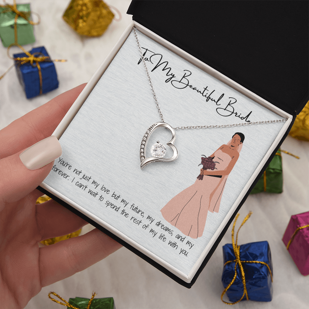 Almost Mrs. Charm Necklace