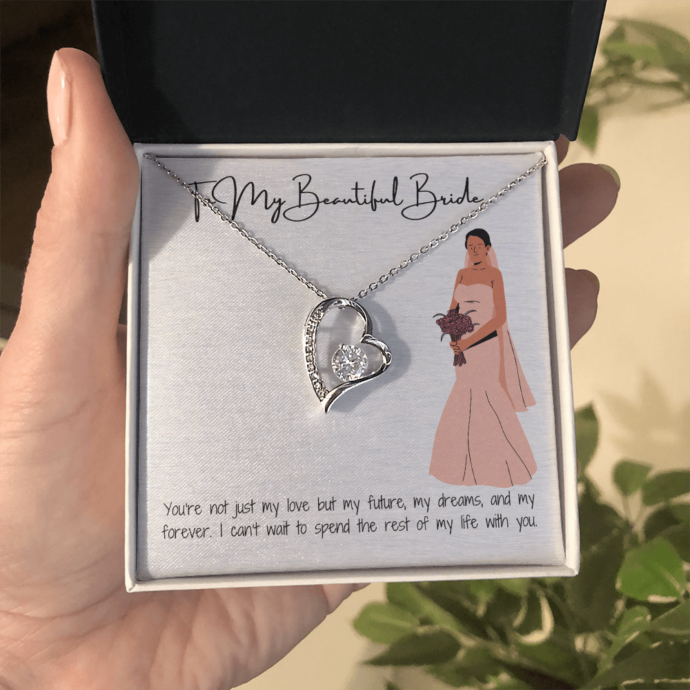 Almost Mrs. Charm Necklace