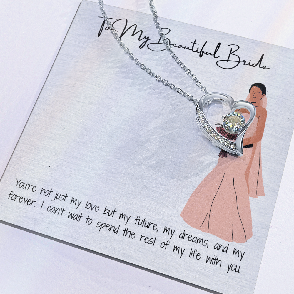 Almost Mrs. Charm Necklace