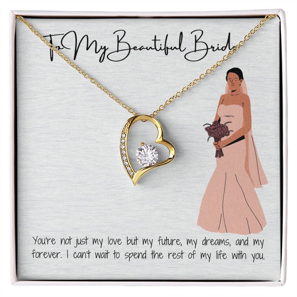 Almost Mrs. Charm Necklace