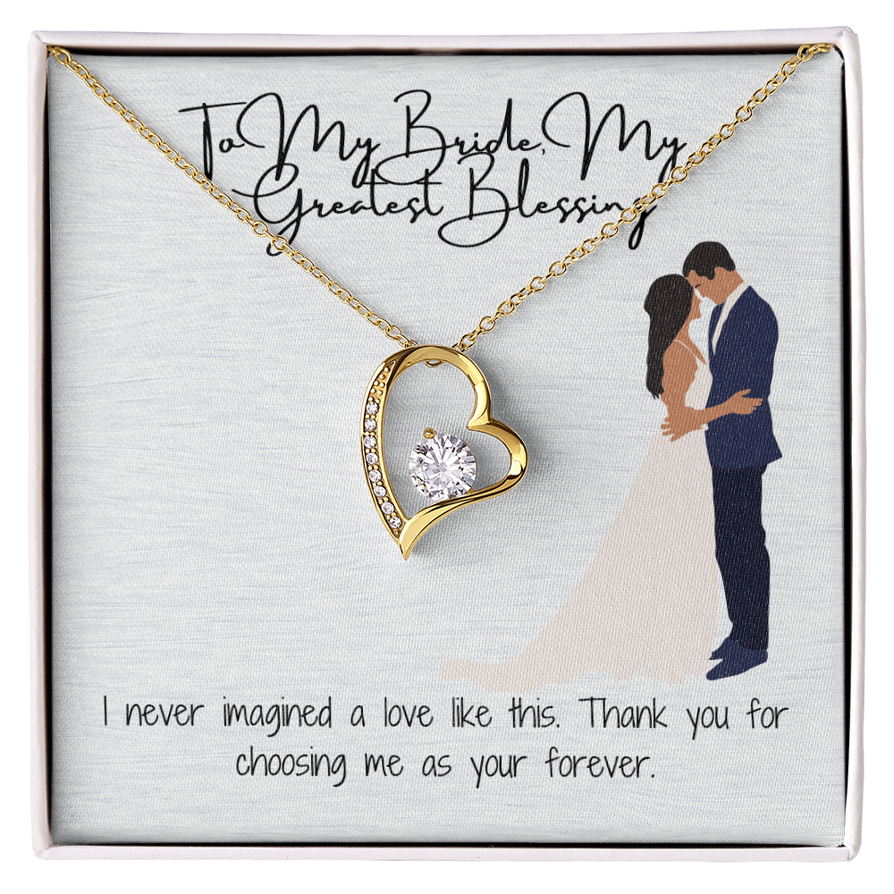 "The Big Day Awaits" Necklace