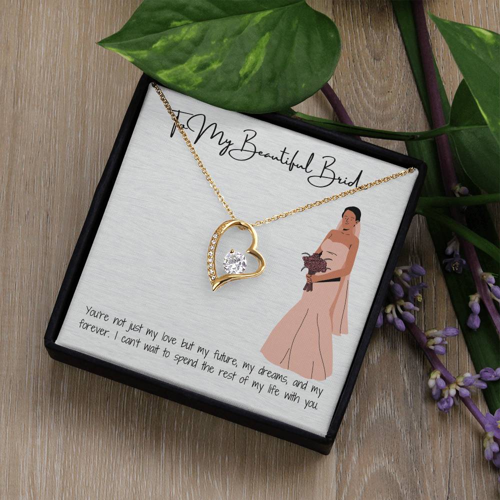 Almost Mrs. Charm Necklace