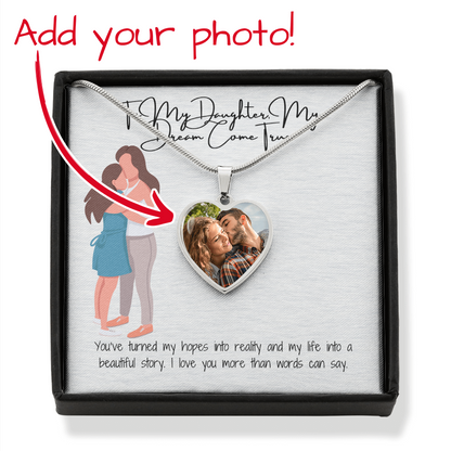 A Heartfelt Keepsake  Personalized Heart Necklace