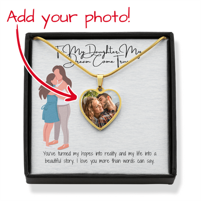 A Heartfelt Keepsake  Personalized Heart Necklace