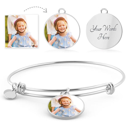 Sweet Auntie Pic Circle Bangle