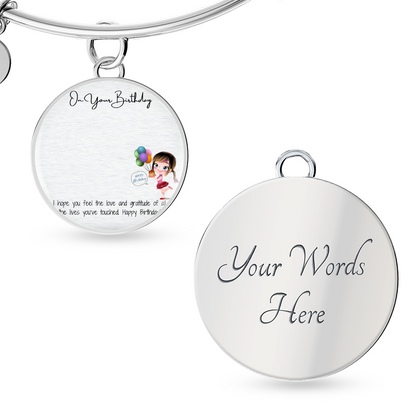 Happy Birthday Sparkle Bangle