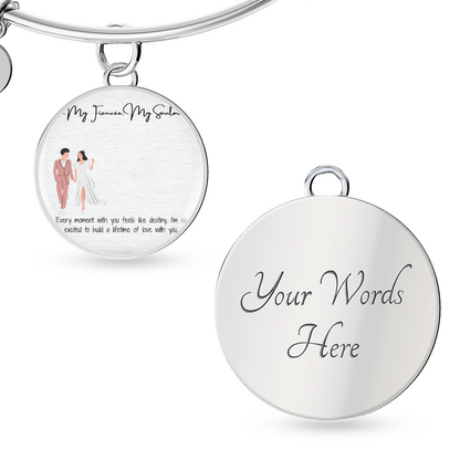 My Soulmate fiancée Luxury Circle Bangle