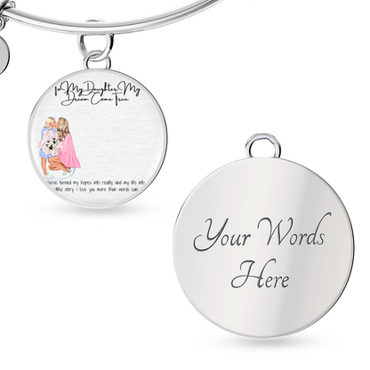 Elegance with a Personal Touch  Custom Luxury Circle Bangle