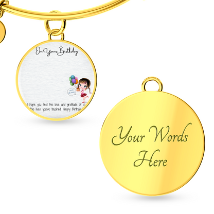 Happy Birthday Sparkle Bangle