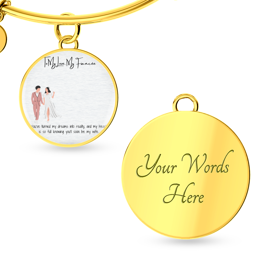 My Lovefiancée Luxury Circle Bangle