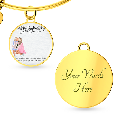 Elegance with a Personal Touch  Custom Luxury Circle Bangle