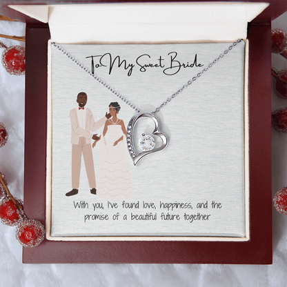 Bride to be necklace