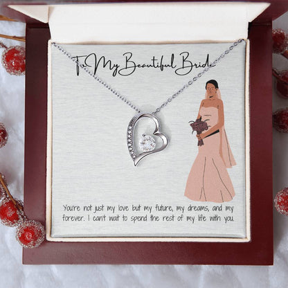 Almost Mrs. Charm Necklace
