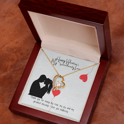 Because I Love You Valentine's Day Pendant Gift Set