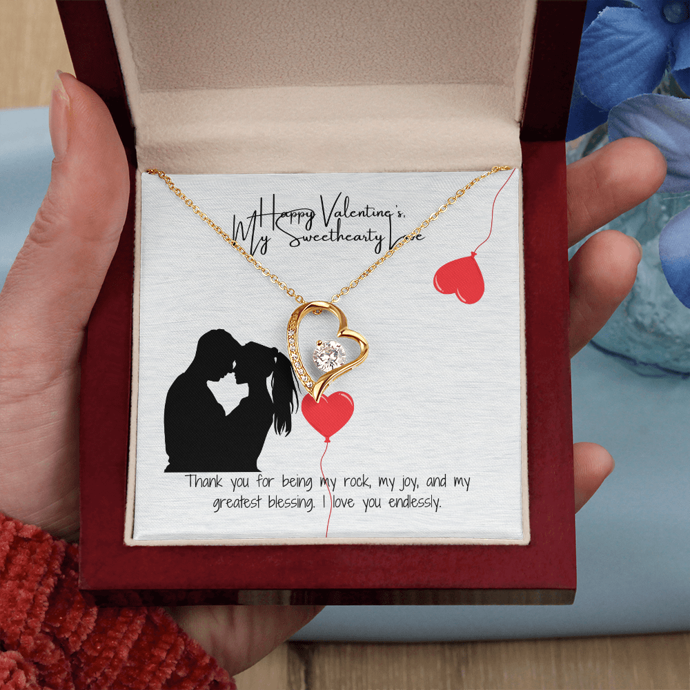 Because I Love You Valentine's Day Pendant Gift Set