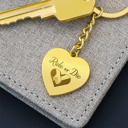 Engraved Circle Keychain – Meaningful Gift Idea