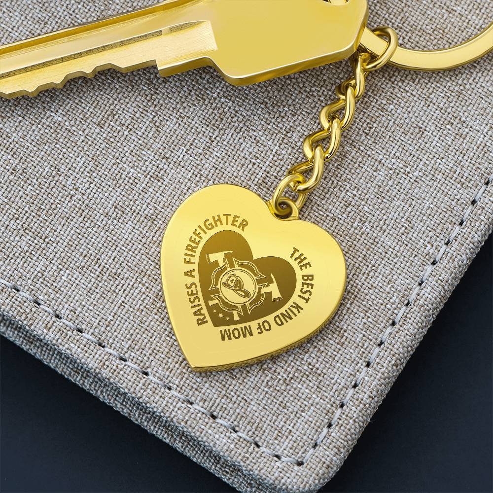 To My Mom – Custom Circle Keychain Gift