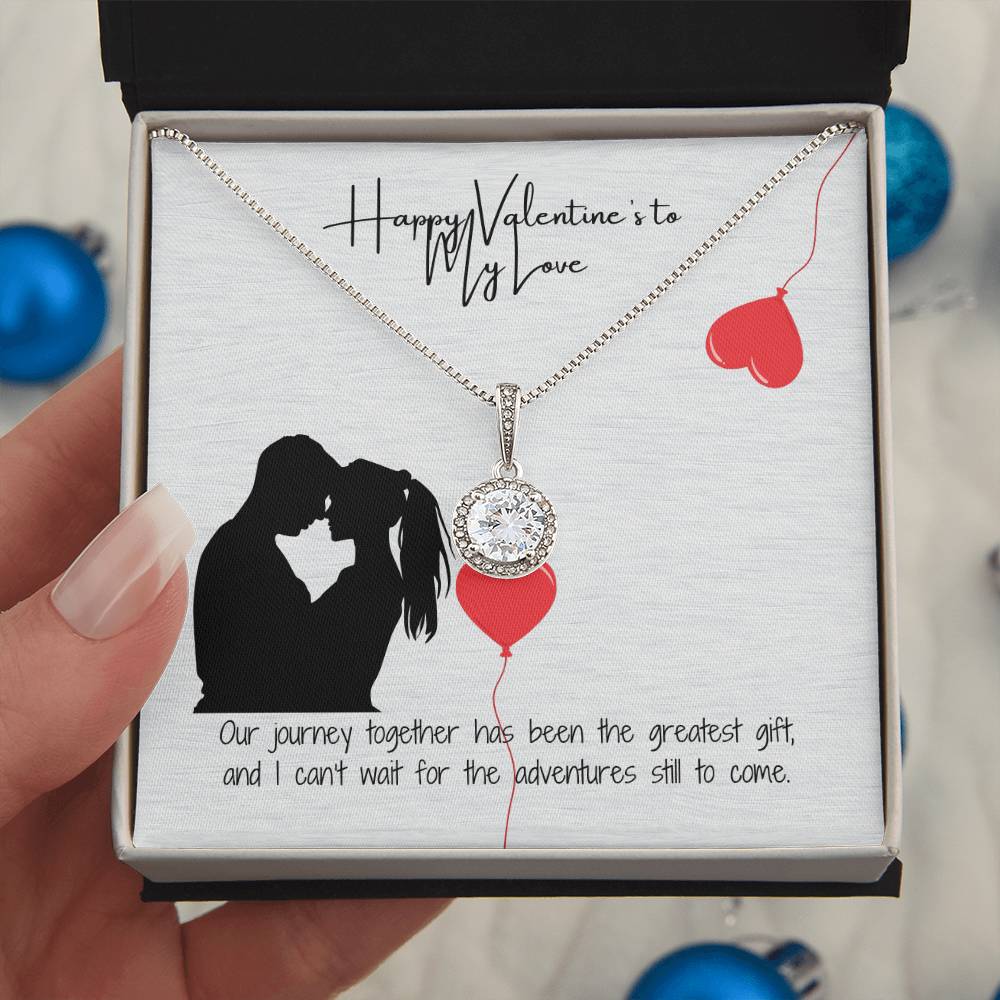 For the Love of My Life  Pendant & Valentine's Card