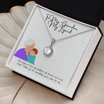 "Symbol of Strength & Hope"   Elegant Necklace for Grandma