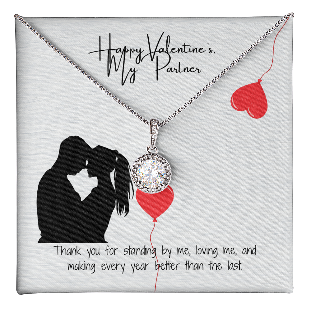 My Valentine Forever Gift Pendant with Love Card