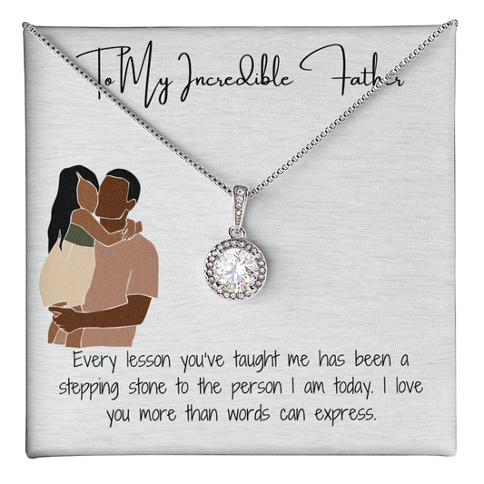 Dad, My Role Model Forever Necklace