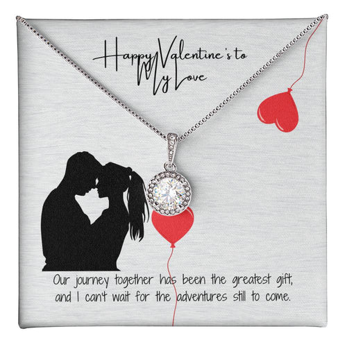 For the Love of My Life  Pendant & Valentine's Card