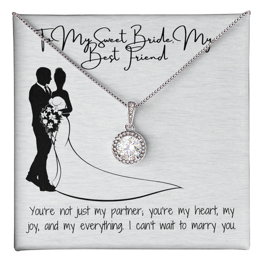 To the Bride, With Love Necklace