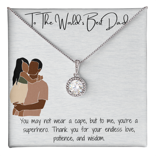 Best Dad in the World Necklace