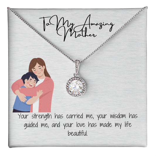 Together Always Pendant for Mom & Son