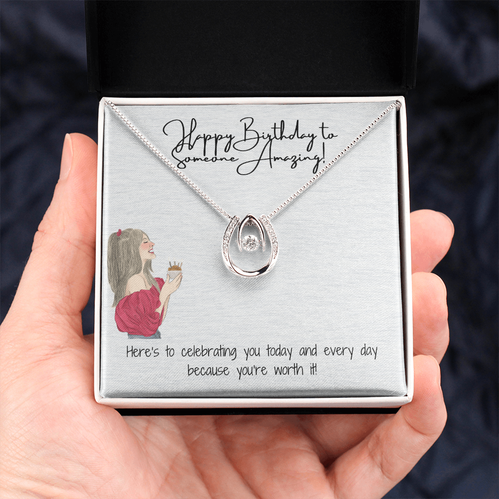 Radiant Birthday Girl Charm
