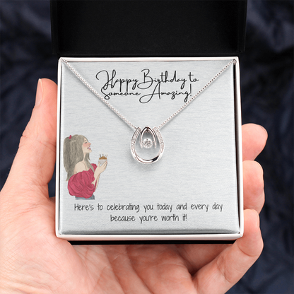 Radiant Birthday Girl Charm