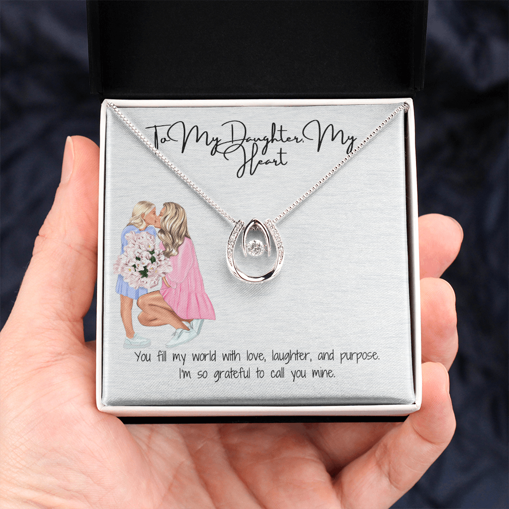Luck, Love & Happiness  Lucky In Love Necklace for Daughter