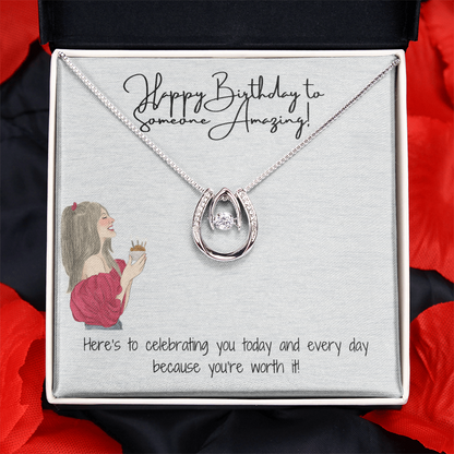 Radiant Birthday Girl Charm