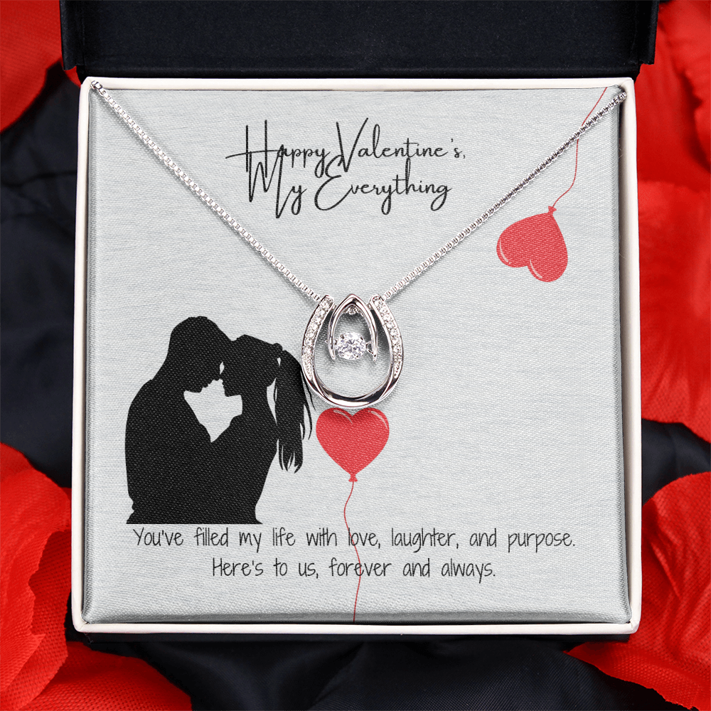 My Heart is Yours Pendant & Valentine Card Gift Set