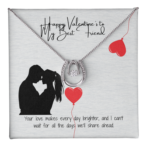 Heartfelt Valentine  Pendant & Card Gift Set