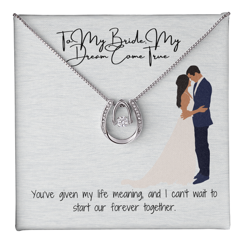 "Bridal Glow" Pendant Necklace