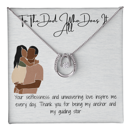 Dad, My Life's Foundation Necklace
