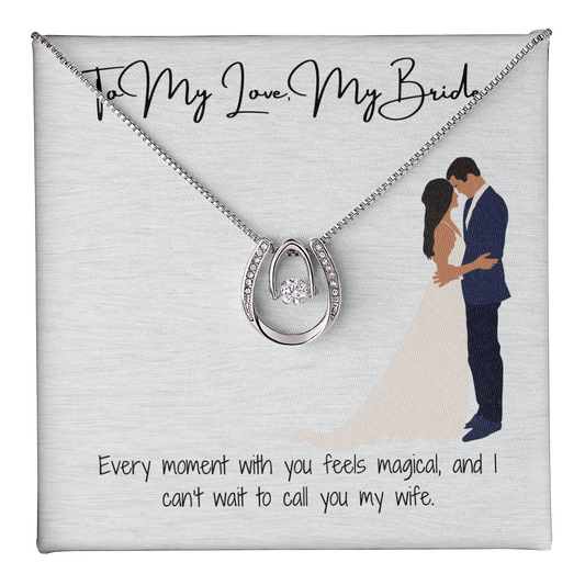 "To My Bride-to-Be" Necklace