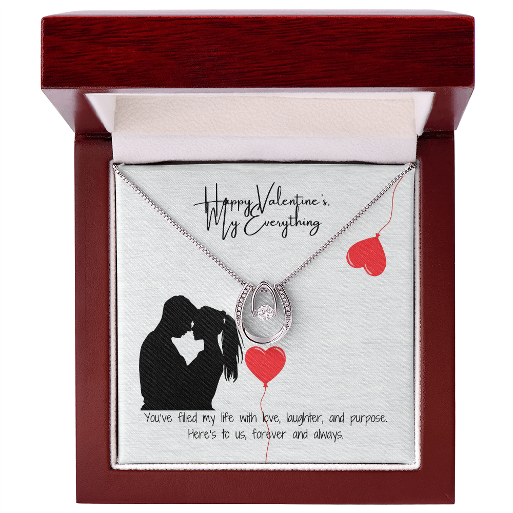 My Heart is Yours Pendant & Valentine Card Gift Set