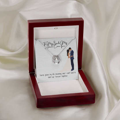 "Bridal Glow" Pendant Necklace
