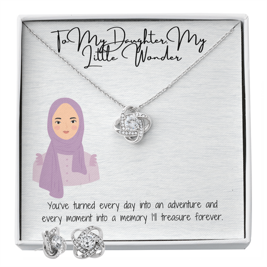 To My Daughter  Love That Stays Forever Knotted