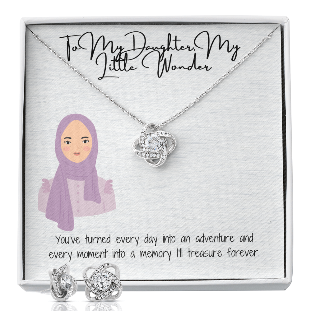 To My Daughter  Love That Stays Forever Knotted