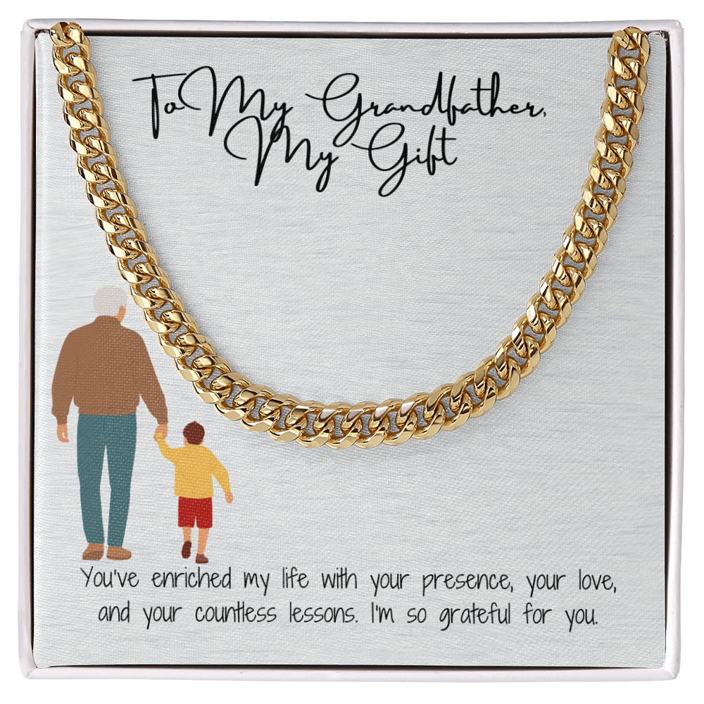 "Strength & Honor: A Grandfather's Chain"