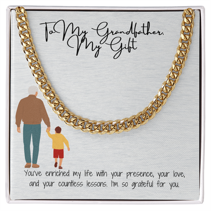 "Strength & Honor: A Grandfather's Chain"