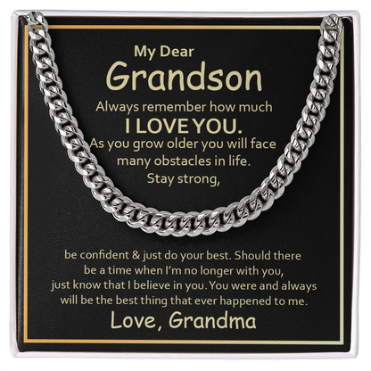 Cuban Chain for Grandson – Strength & Style