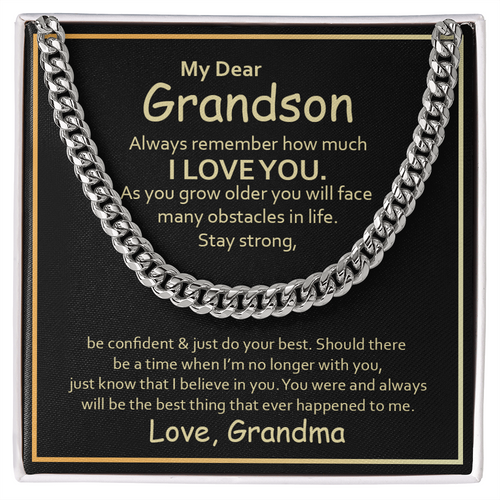 Cuban Chain for Grandson – Strength & Style