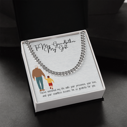 "Strength & Honor: A Grandfather's Chain"